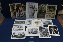 A quantity of press Photographs of people, events, cars, etc.