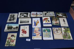 A Postcard collection comprising approx.