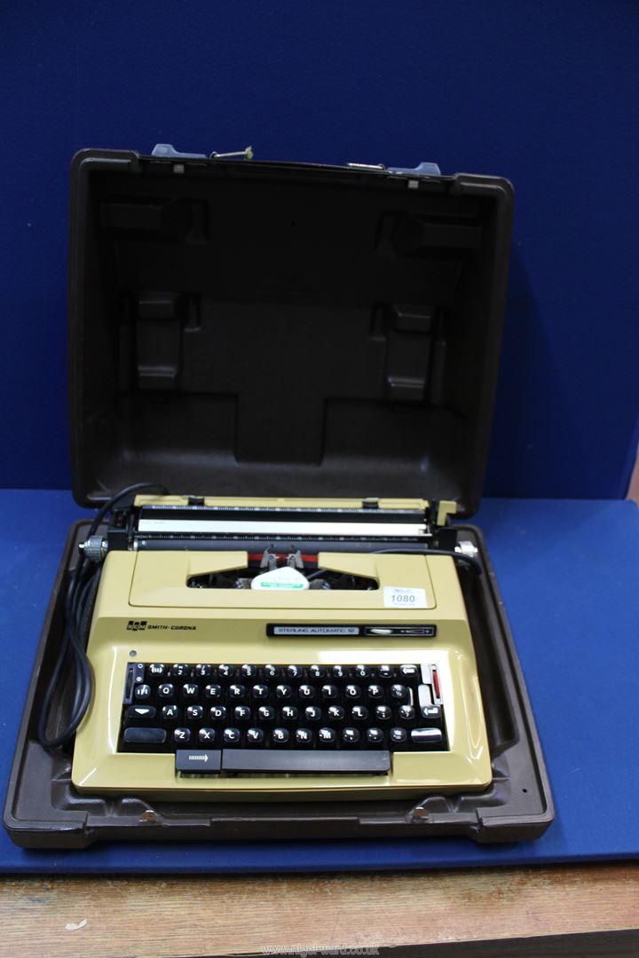 A Smith-Corona Sterling Automatic 12 typewriter. - Image 3 of 3