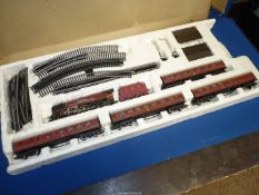 A boxed Hornby 'L.M.S. Express Passenger Duchess of Sutherland' electric train set.