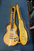 A circa 1969, rare Jedson Les Paul copy Guitar in superb condition, in hard case.