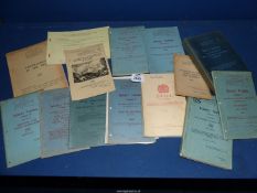 A Qty of Military Training Manuals, including infantry training, Drill etc.