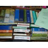 A box of books on Racehorse Training, Horse & Hound Year Books etc.