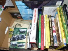 A Qty of Motoring Books to include Forty Years of Motoring, BMC Auto Book Two,