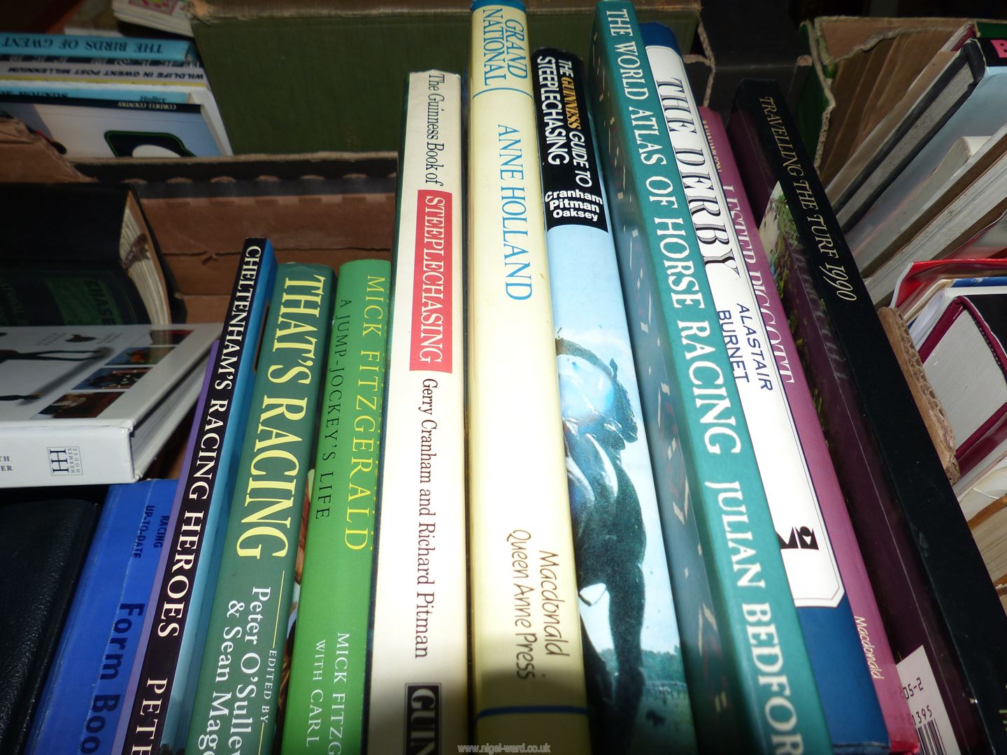 Box of Hardback Books to include Horse Racing and Horse care. - Image 2 of 2