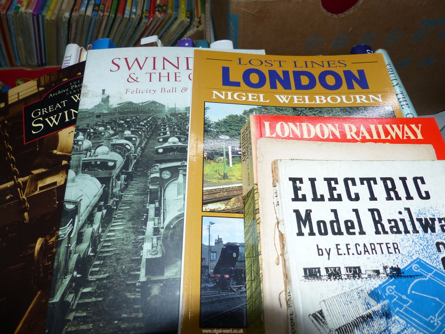 A box of Railway Books to include Scotland's Railway, The Great Days of the GWR, - Image 4 of 5