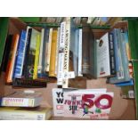 A small quantity of books to include Hunting, Thelwell Horsebox, Ginger McCain My Colourful Life,