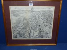 An engraving of Tunbridge Wells by Johannes Kip, after Thomas Badeslade.