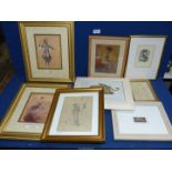 A quantity of pictures to include; a Limited Edition Richard Shirley Smith Print (no.