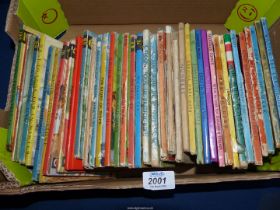 A quantity of Ladybird books to include The Story of Ships, David Livingstone,