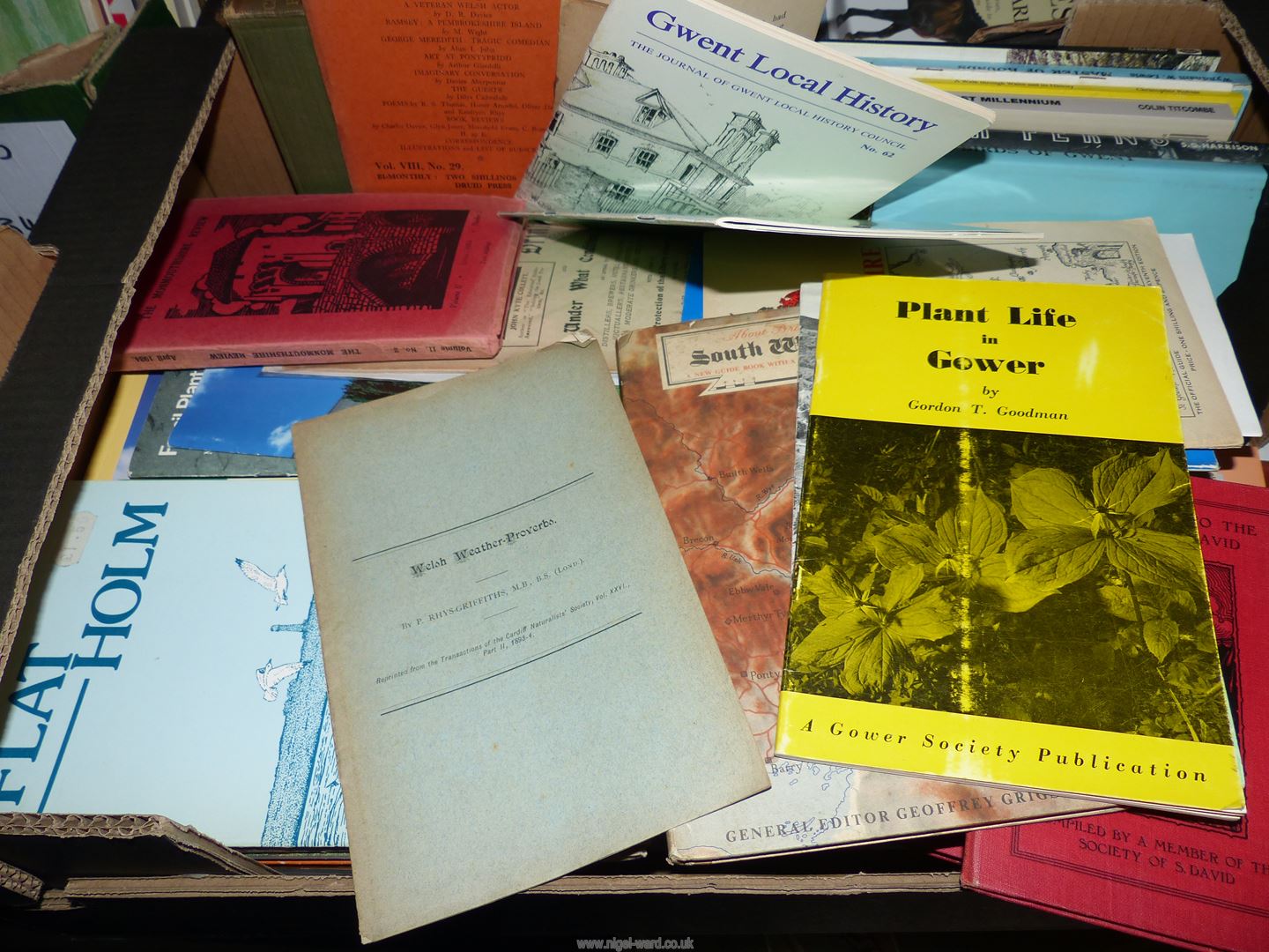 A box of Books on Welsh History etc. - Image 2 of 2