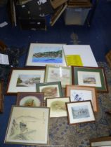 A quantity of Prints to include; The Matthew Coming Home by A.V.