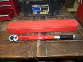 A new (boxed) Force Teng Tools torque wrench 1/2'' drive 30 / 150 lb ft.