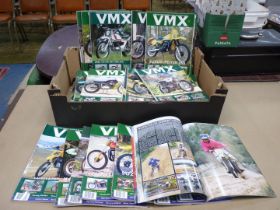 A quantity of VMX magazines, year 2000 onwards.