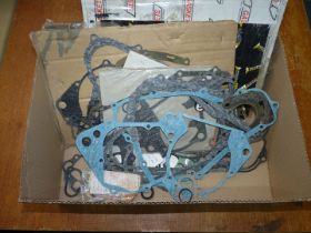 A box of various gaskets.