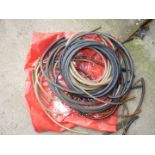 A quantity of 6.0 mm x 12.0 mm petrol/diesel fuel hosing and others.