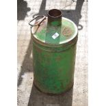 A Castrol Ltd. fuel can (no cap).