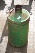 A Castrol Ltd. fuel can (no cap).