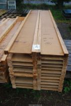 24 lengths of i-beams 88" to 103" long and 12" wide.