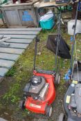 A "Mowerland" four stroke self-propelled Mower with Briggs & Stratton engine (good compression).
