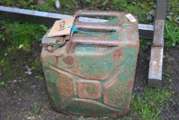 A 1951 military Jerry Can.