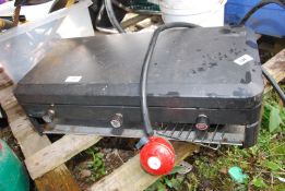 Two ring camping stove/grill.