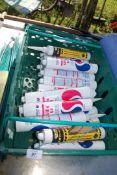A large quantity of tubes of silicone, etc.