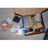 Fishing line, tackle, cases, etc.