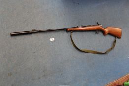 A bolt action .22 Rifle (made in Czech Republic, CZ 452-2E, ZKM), serial no.
