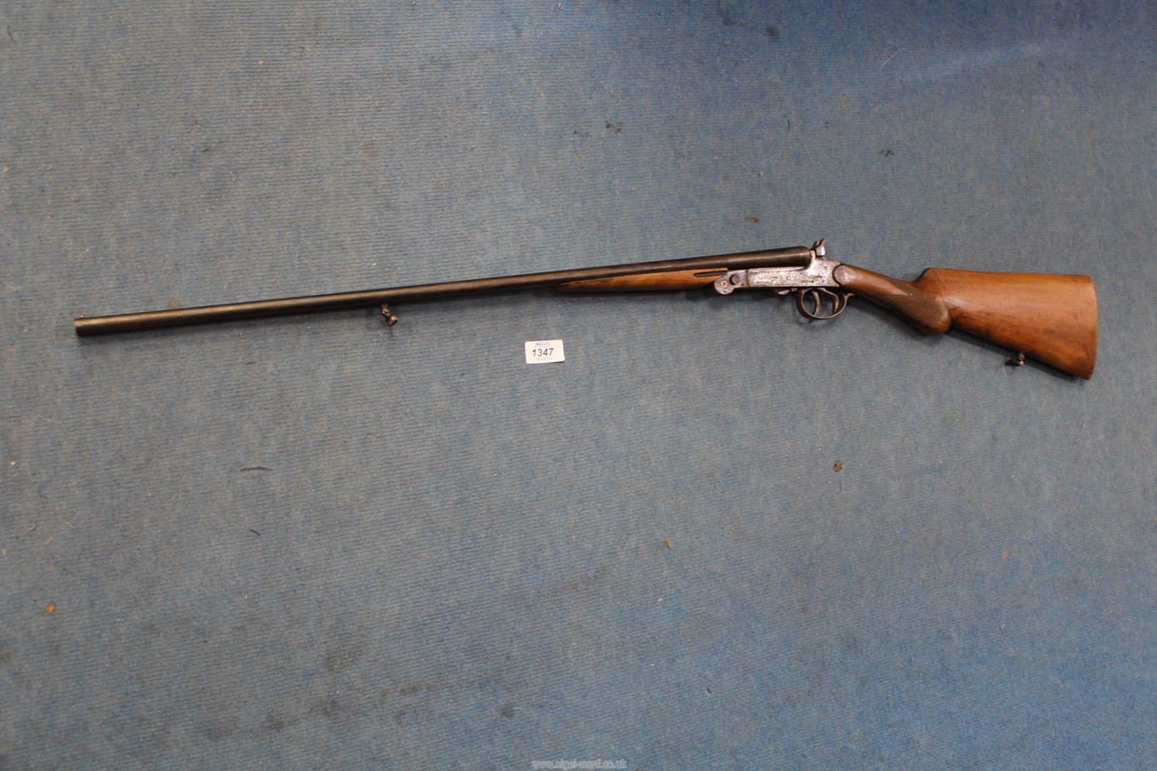 A Spanish .410 side by side open hammer folding Shotgun (EL Faisan Elgobar), serial no.