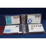 Two albums of First Day Covers.