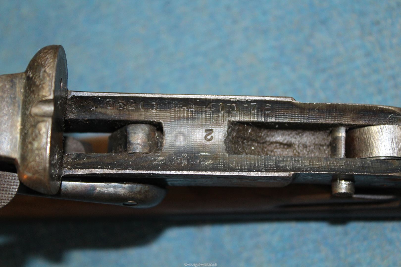 A Spanish .410 side by side open hammer folding Shotgun (EL Faisan Elgobar), serial no. - Image 10 of 11