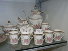 A Royal Doulton "Canton" coffee service for ten.