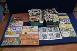 A large quantity of tea/cigarette cards.