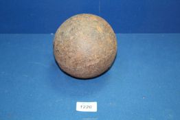 A Cannonball, 5 1/2" diameter.