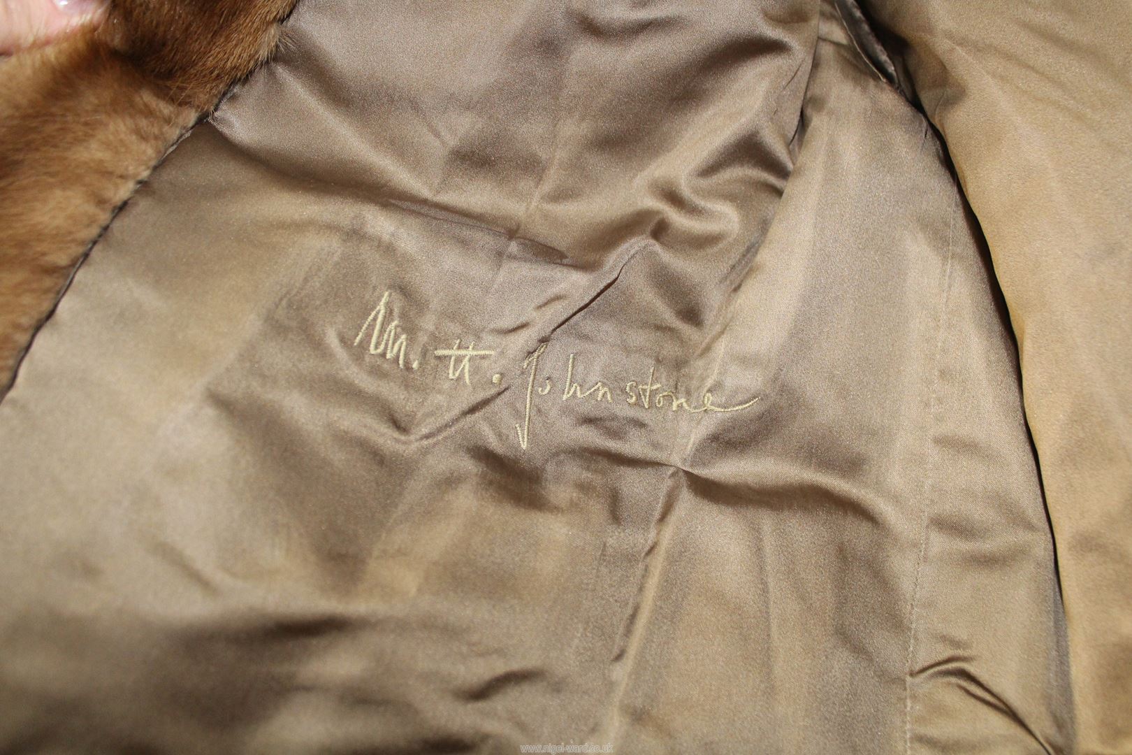 A vintage fur Jacket, possibly mink by R.C. Winterson Ltd. - Image 3 of 3