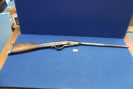 A vintage Diana (Gem) .22 break action air Rifle, 40'' long overall, 21 3/4'' barrel.