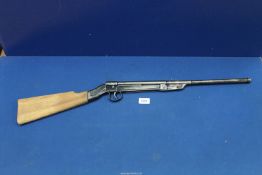 A vintage .177 Diana break action air Rifle, made in Germany model 15, 12'' barrel. Cocks and fires.