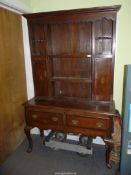 A dark Oak Dresser,