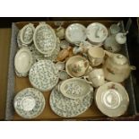 A quantity of Doll's china and nursery china tea and dinner sets.