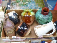 A quantity of pottery pots, jugs, etc.