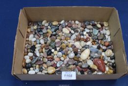 A box of polished stones.