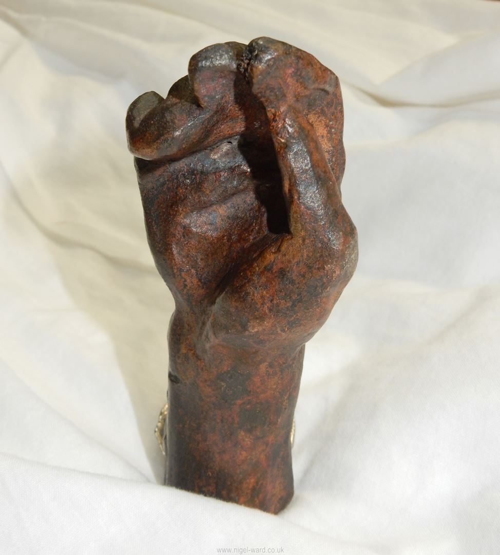 Auguste Rodin (1840-1917): a bronze study of a man's hand, - Image 14 of 14