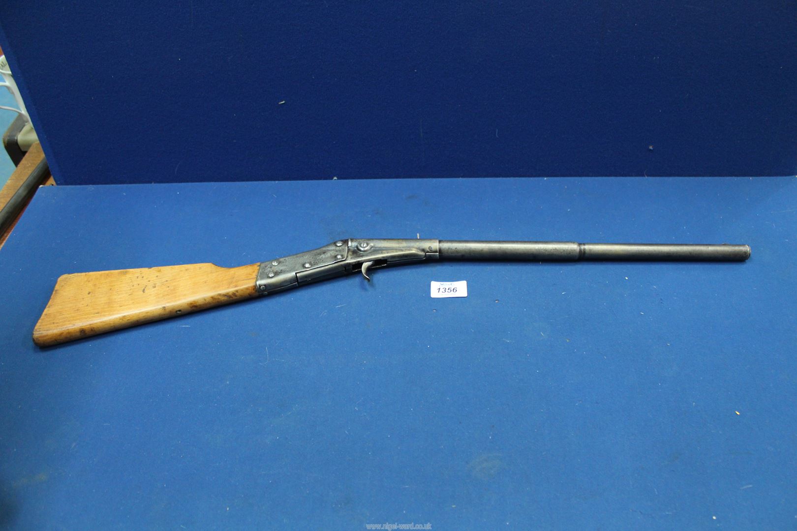 A vintage Diana Pop-Gun, made in Great Britain, model .1, 30 1/2'' long, 17 1/2'' barrel approx.