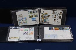 Two albums of First Day Covers including; Kew Gardens, Silver Jubilee, etc.