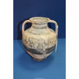 An interesting and speculative ancient Italo-Corinthian two handled vase, c.