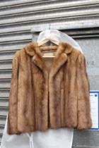 A vintage fur Jacket, possibly mink by R.C. Winterson Ltd.