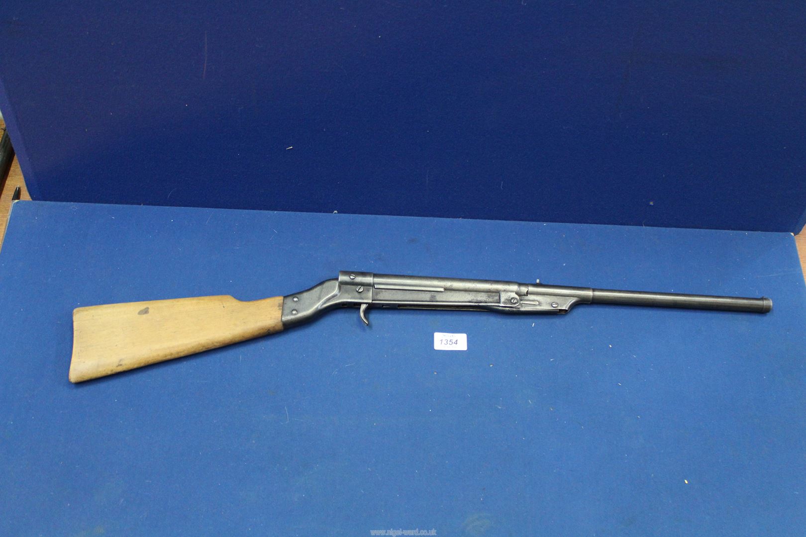 A vintage Diana .177 break action air Rifle, made in Germany, model .