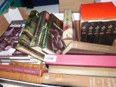 A quantity of books to include a box set of Anthony Trollope, The Palliser Novels etc.