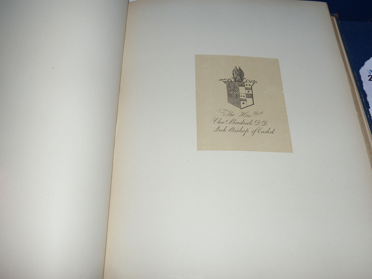 A book '147 Examples of Armorial Book Plates' from various collections (second series) printed by W. - Image 4 of 6